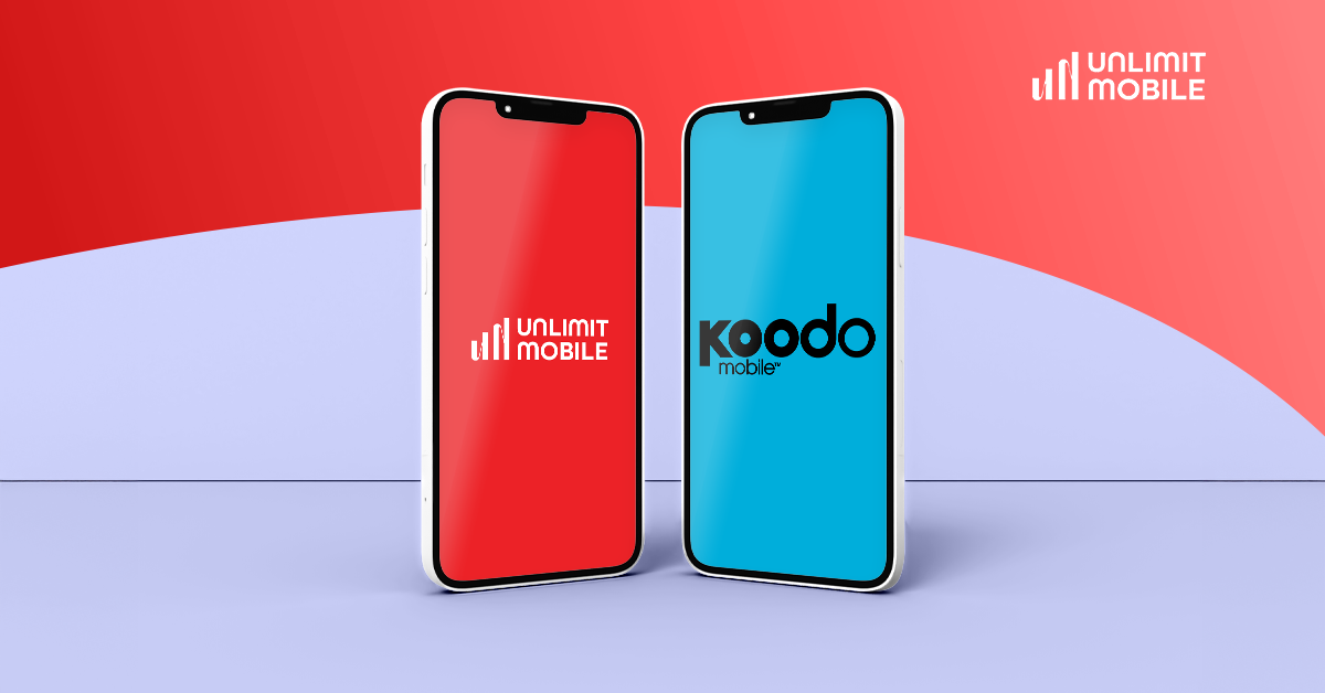 Unlimit Mobile VS Koodo Mobile - Best Student SIM Card for Canada